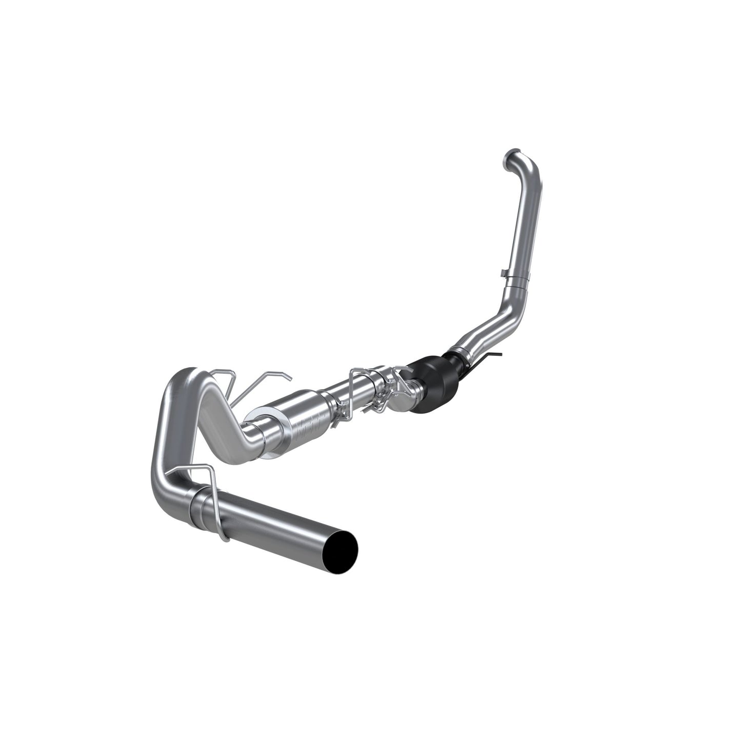 MBRP Exhaust 4in. Turbo Back; Single Side Off-Road S6212P