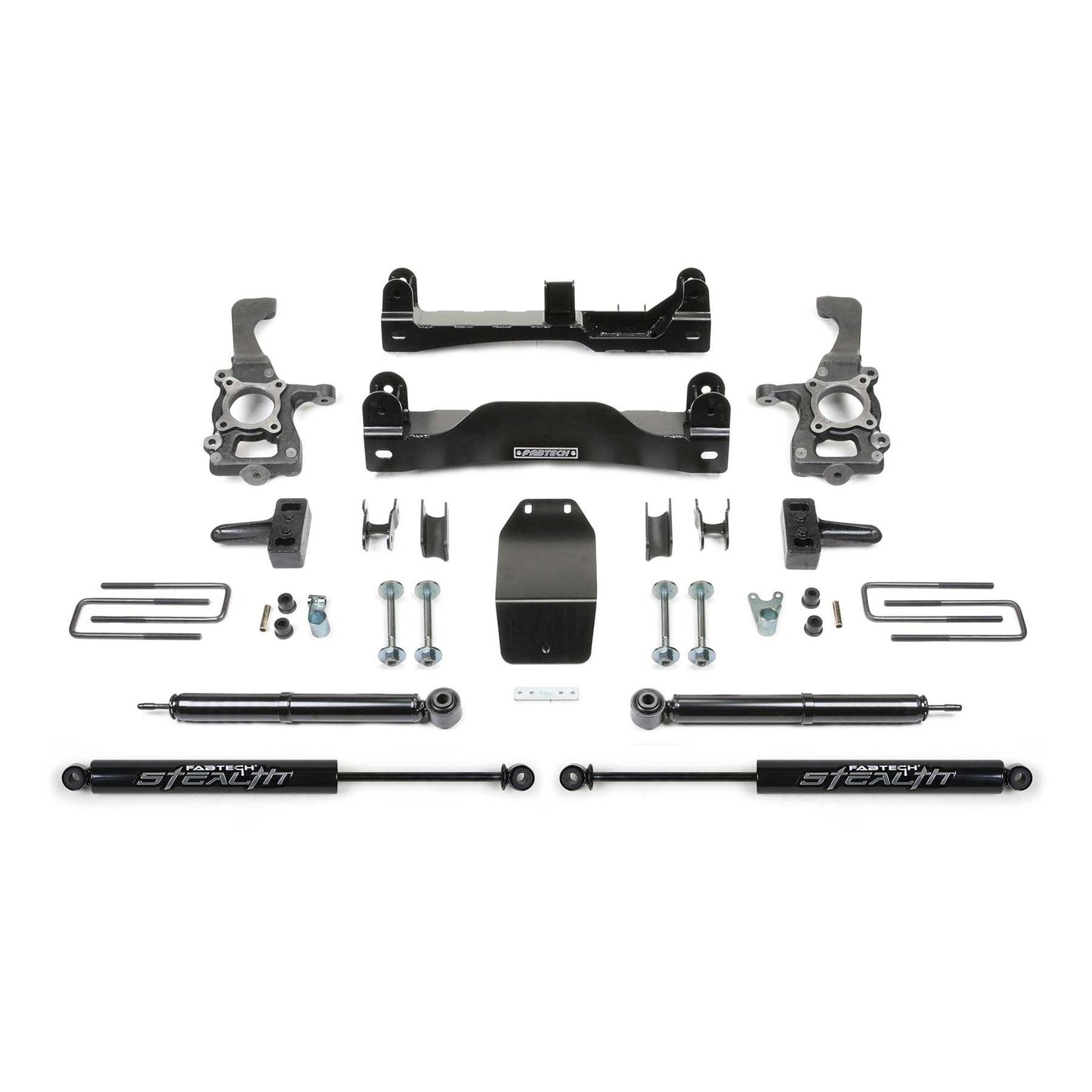 Fabtech 4" BASIC SYS W/ RR STEALTH 09-13 FORD F150 4WD K2183M
