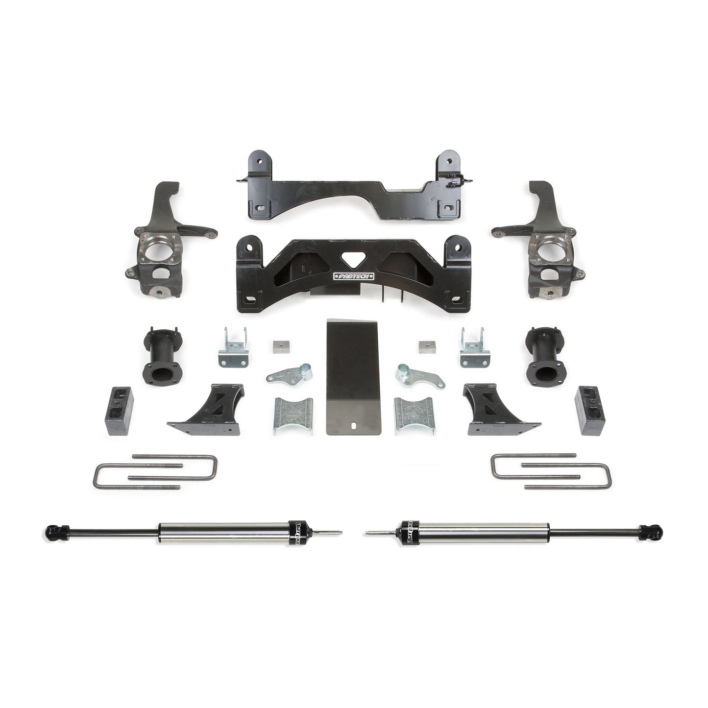 Fabtech 6" BASIC SYS W/C/O SPACERS & RR DLSS 2016-21 TOYOTA TUNDRA 2WD/4WD K7054DL