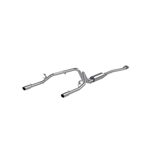 MBRP Exhaust 2 1/2in. Cat Back; Dual Split Rear; AL S5016AL