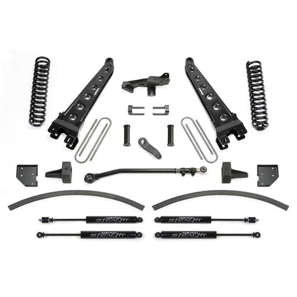 Fabtech 8" RAD ARM SYS W/COILS & STEALTH SHKS 17-21 FORD F250/ F350 4WD DIESEL K2265M