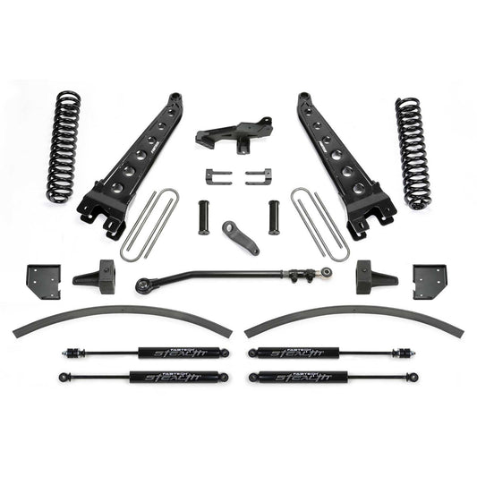 Fabtech 8" RAD ARM SYS W/COILS & STEALTH SHKS 17-21 FORD F250/ F350 4WD DIESEL K2265M