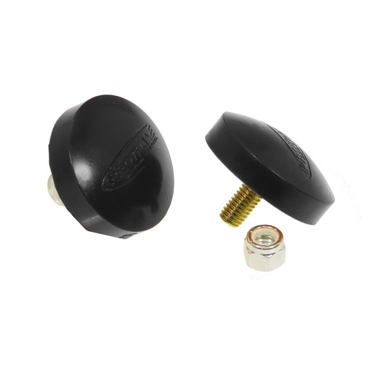 Prothane BUMP STOP 11/16X2 BUTTON BLACK 19-1316-BL