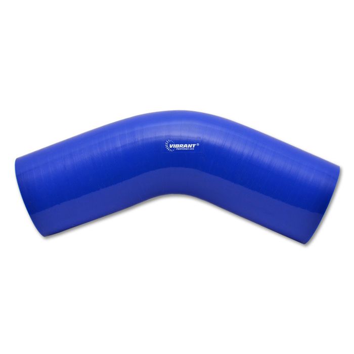 Vibrant Performance - 2753B - 45 Degree Elbow 2.75 in. I.D. x 4.00 in. Leg Length - Blue