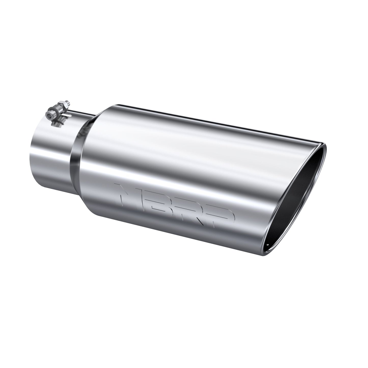 MBRP Exhaust Tip; 7in. O.D.; Rolled End; 5in. inlet 18in. in length; T304 T5127