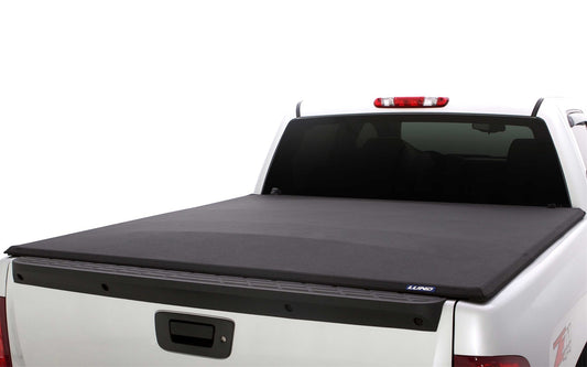 Lund 968223 Genesis Elite Roll Up Truck Bed Tonneau Cover For 2007-2021 Toyota Tundra Includes Utility Track Adapter Kit; Fits 6.5 Ft. Bed W/o Trail Spcl Edtn Box