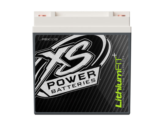 XS Power Batteries Lithium Powersports Series Batteries - M6 Terminal Bolts Included 1200 Max Amps Li-PSX30Q