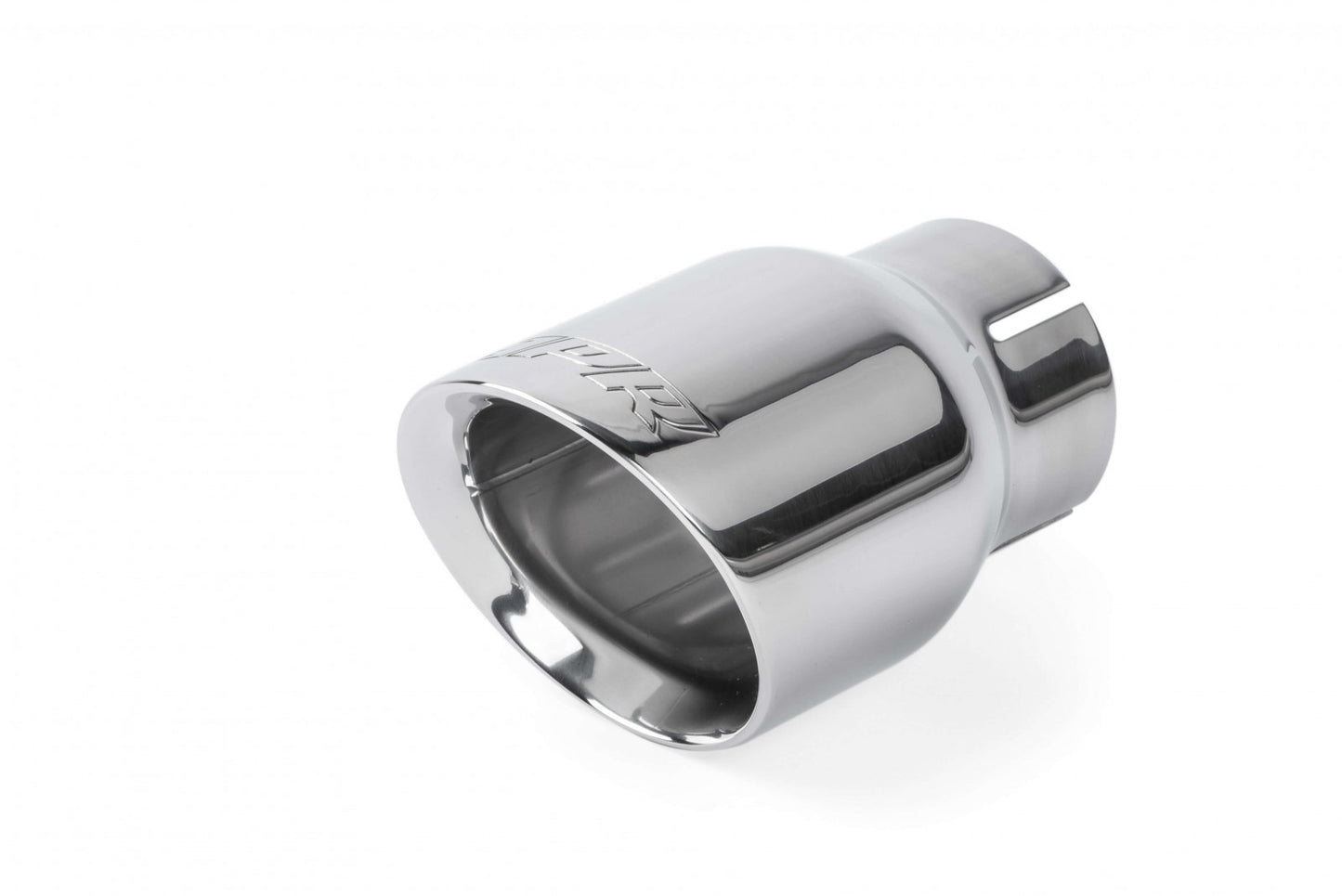 APR Double-Walled 3.5" Slash-Cut Exhaust Tips (Polished Silver) - Set of 2 TPK0006