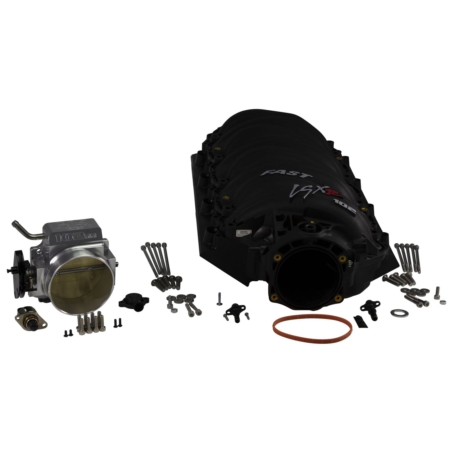 FAST LSXr 102mm LS3/L92 Intake Manifold + 102mm Big Mouth Billet Throttle Body Kit 146102B-KIT