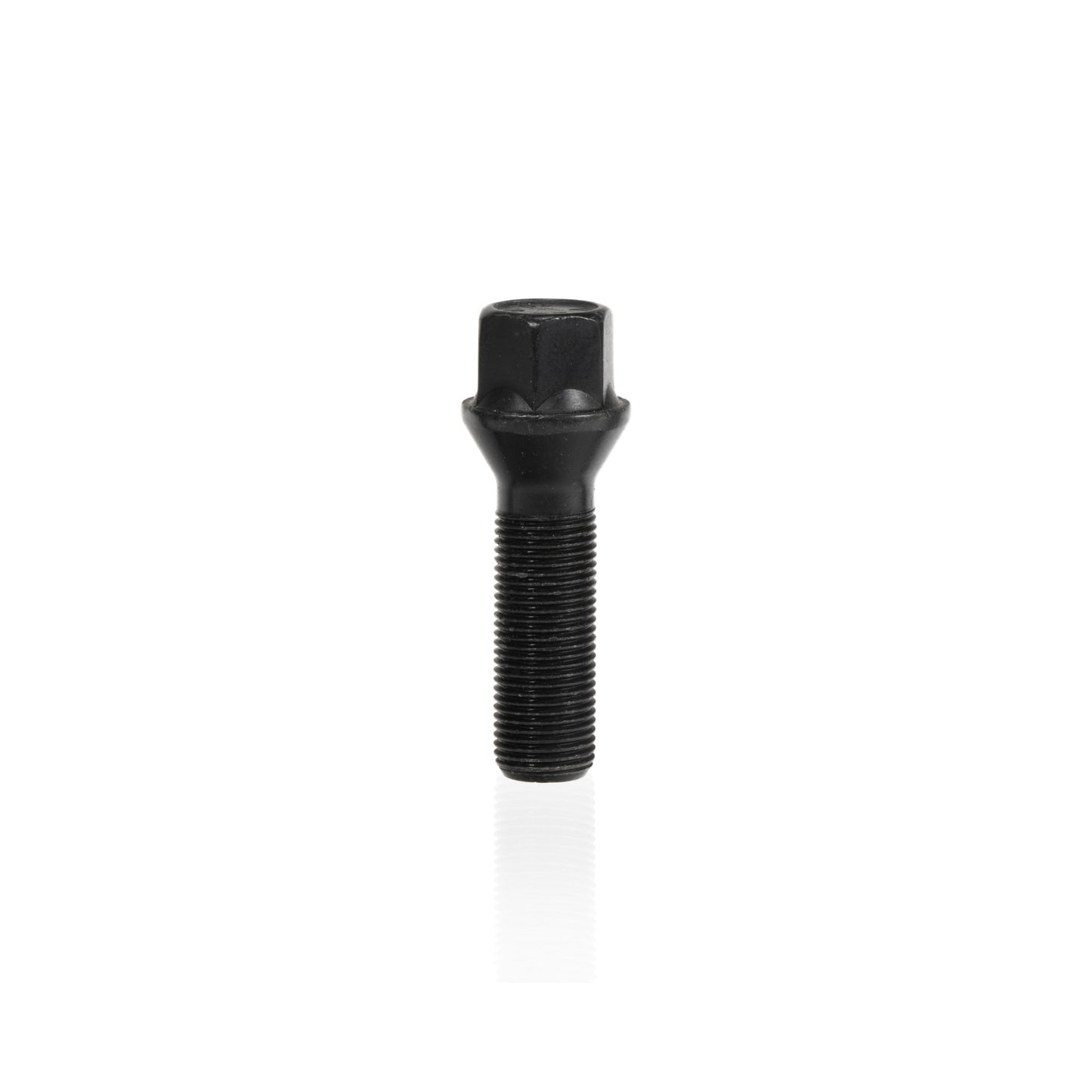 Eibach Springs Wheel Bolt M14 x 1.25 x 35mm x 17mm Hex Taper-Seat Black Finish S1-1-14-25-35-17-B