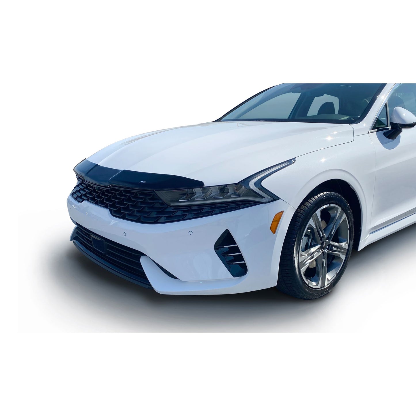 Auto Ventshade 322199 Aeroskin Flush Mount Dark Smoke Hood Protector For 2021-2022 KIA K%