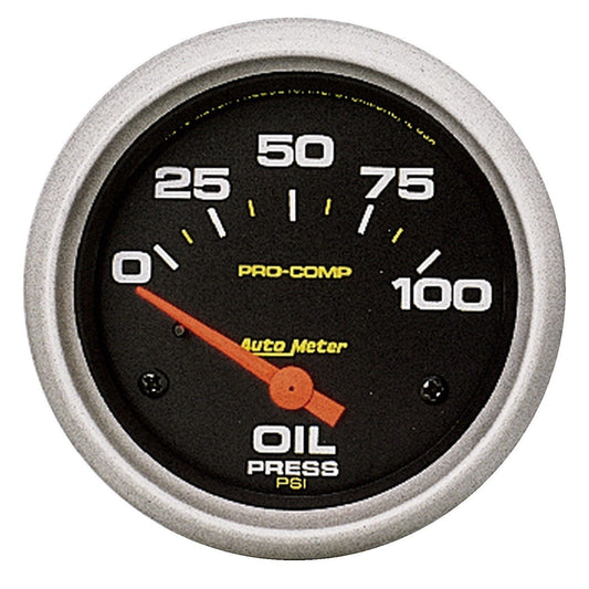 AutoMeter 2-5/8 in. OIL PRESSURE 0-100 PSI PRO-COMP 5427
