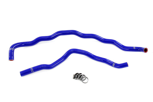 HPS Performance 3-ply Reinforced Silicone Replaces Rubber Heater Hoses 57-2159-BLUE