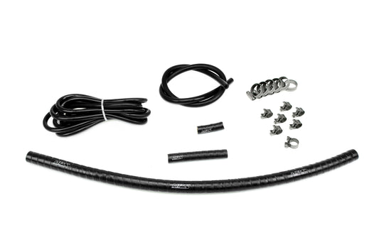 HPS Performance High Temp. And Oil Resistant Silicone Replaces Rubber Vacuum And Breather Hose 57-2013-BLK