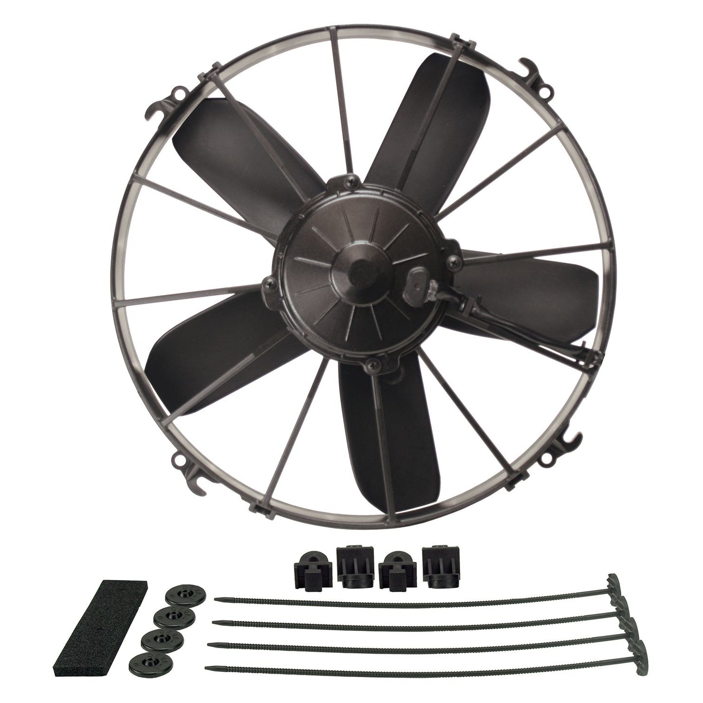 Derale 13" High Output Paddle Blade Electric Puller Fan 16142