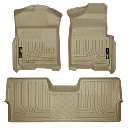 Husky Liners Front & 2nd Seat Floor Liners (Footwell Coverage) 98333