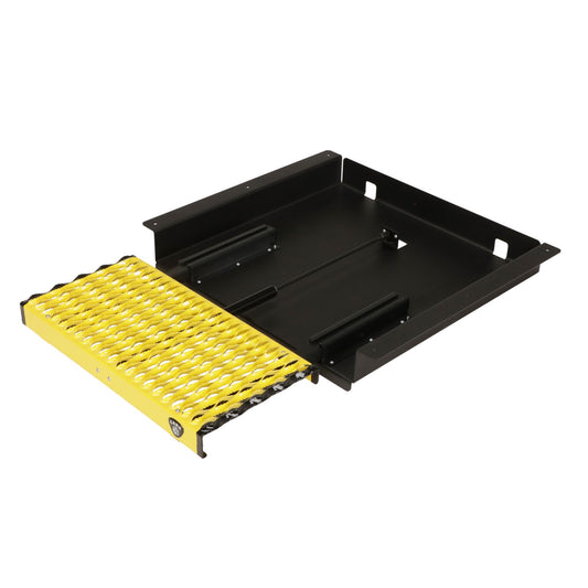 CARR - 501527 - WTS; 24 In. Deployable Platform Step; XP3 Blk /XP7 Sfty Ylw