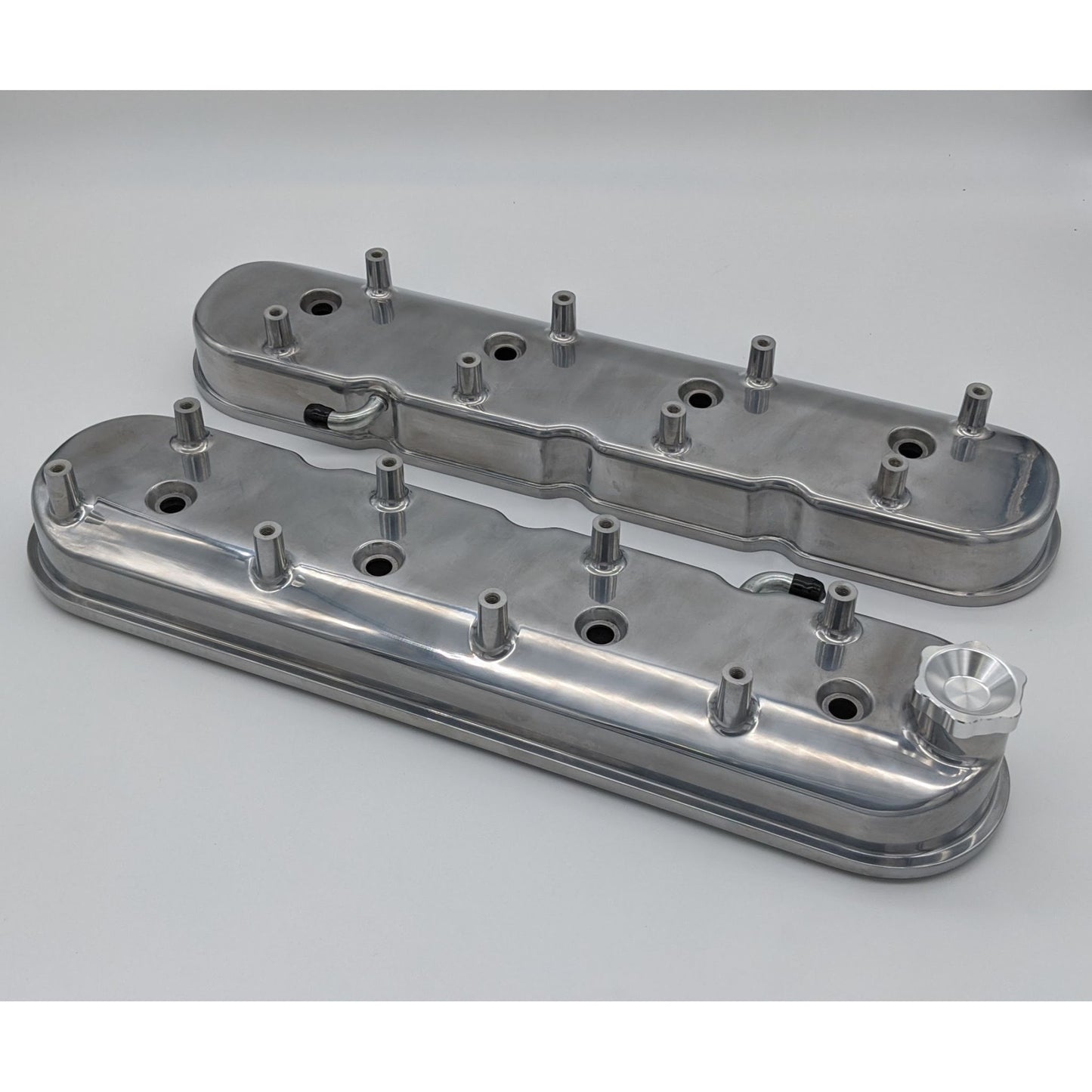 Granatelli Valve Cover With Integral Angled Coil Mount 640361