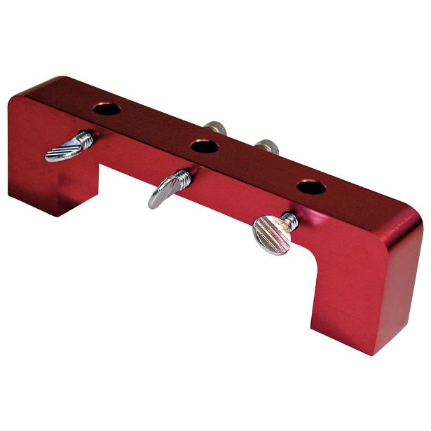 Proform Magnetic Deck Bridge; Without Dial Indicator; 4-1/2 Bore Maximum; Red Anodized 66797