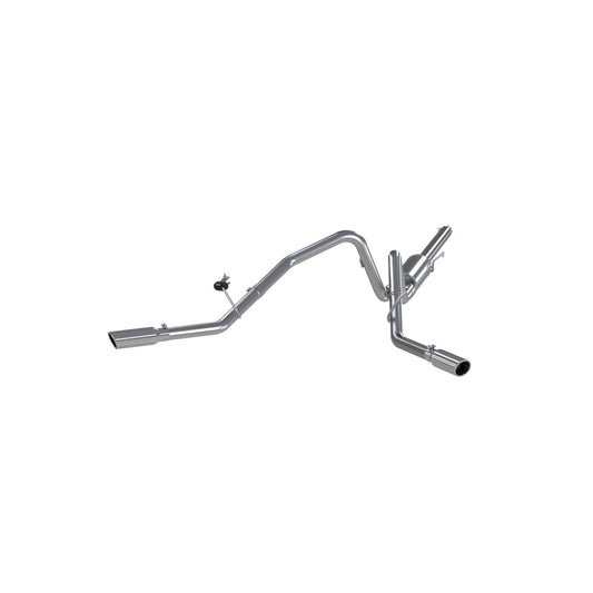 MBRP Exhaust 2 1/2in. Cat Back; Dual Split Side; AL S5204AL