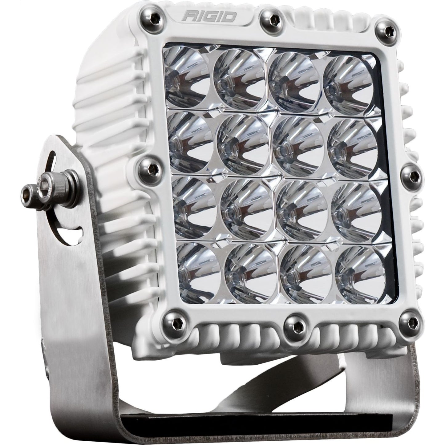 RIGID Industries Q-Series PRO LED Light Flood Optic White Housing Single 245113