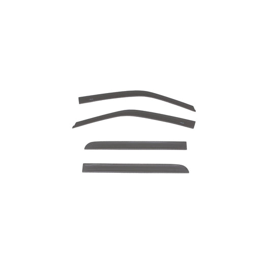 Auto Ventshade 894044-J7 Color Match Low Profile Ventvisor Side Window Deflector 4-Piece Set For 2015-2020 Ford F-150 SuperCrew/2017-2020 Raptor SuperCrew Magnetic Grey Metallic