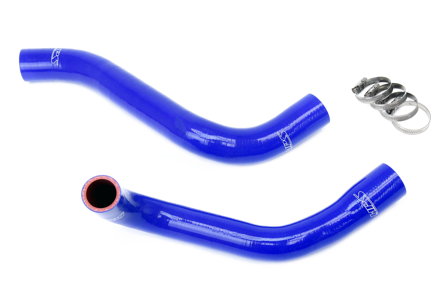 HPS Performance 3-ply Reinforced Silicone Replaces Rubber Radiator Coolant Hoses 57-1819-BLUE