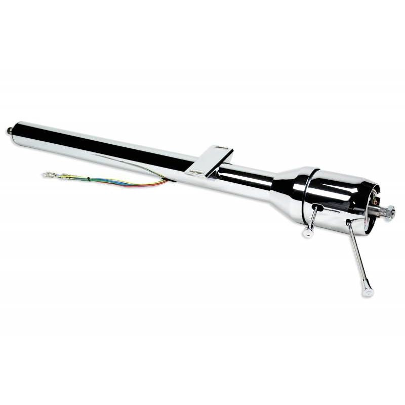 IDIDIT Retrofit 76-77 Ford Bronco; Tilt Floor Shift Ford Shaft; Chrome Plate 1170855020
