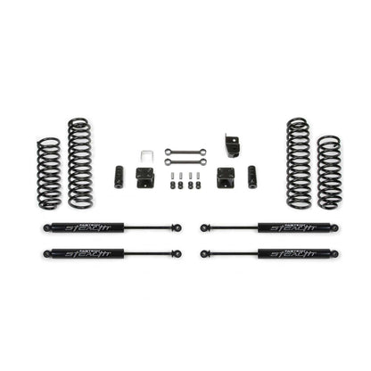 Fabtech 3" SPORT SYSTEM W/ STEALTH 2007-18 JEEP JK 4-DOOR K4048M