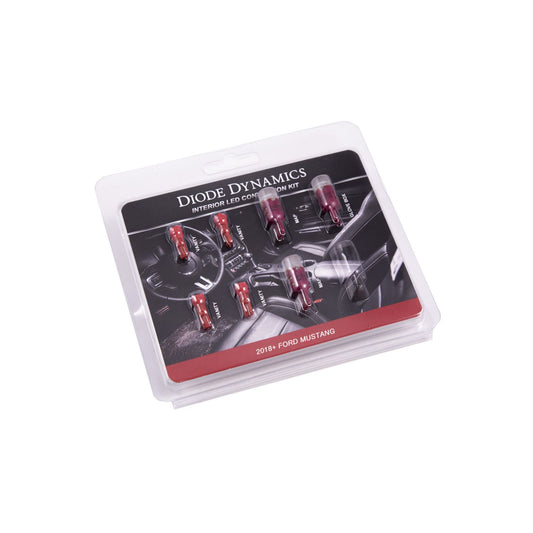 Diode Dynamics - DD0358 - 2018 Mustang Interior Kit - Stage 2 (Red)