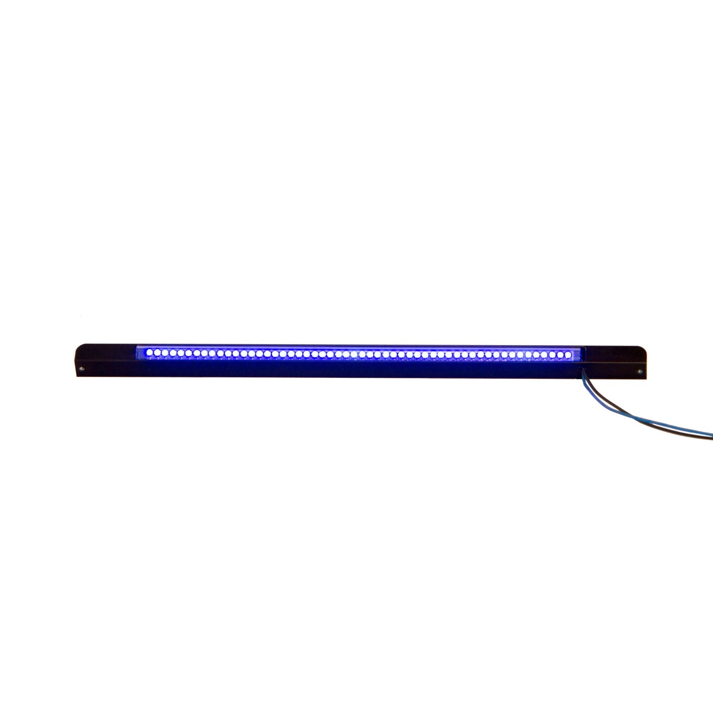 Lazer Star Lights BLACK BILLETLED 12" BLUE-TUBE MOUNT LS5412B-3