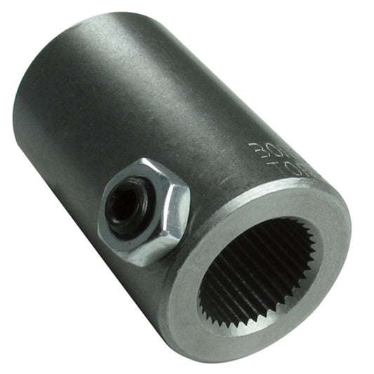 Borgeson - Steering Coupler - P/N: 313434 - Steel steering coupler. Fits 3/4 in.-36 Spline X 3/4 in.-36 Spline.