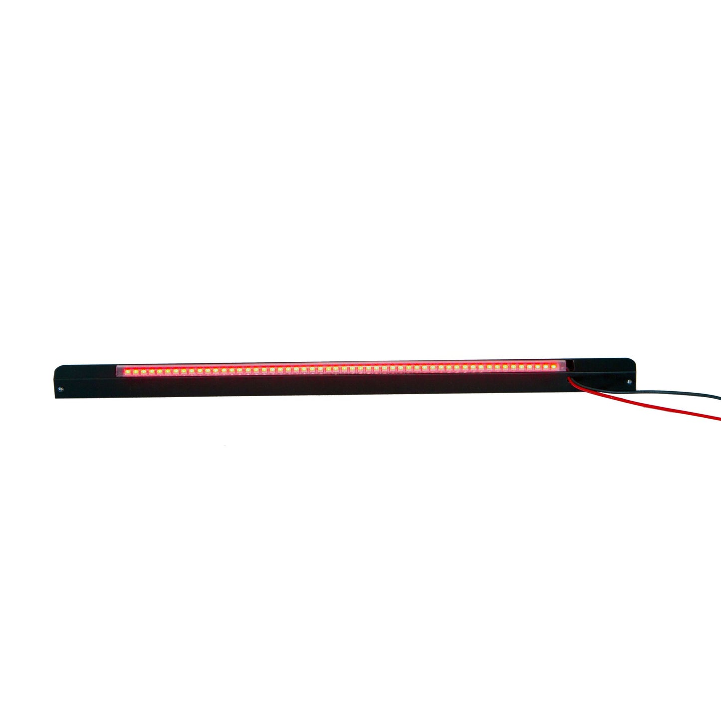 Lazer Star Lights BLACK BILLETLED 12" RED-BACK MOUNT LS5412R-2