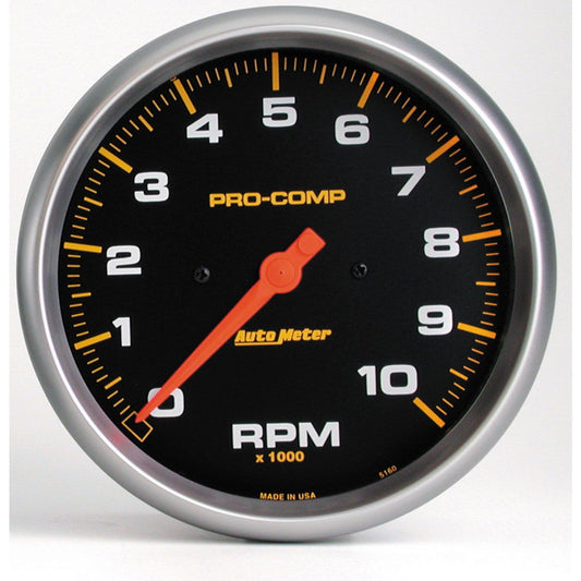 AutoMeter 5 in. IN-DASH TACHOMETER 0-10000 RPM PRO-COMP 5160