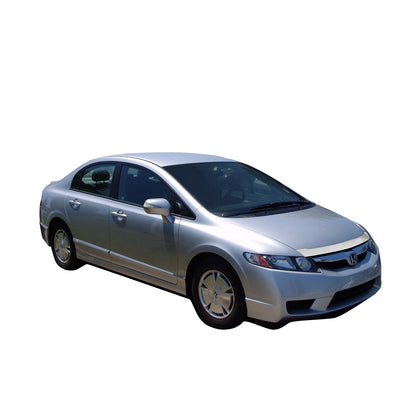 Auto Ventshade 620016 Aeroskin Flush Mount Chrome Hood Protector For 2006-2010 Honda Civic