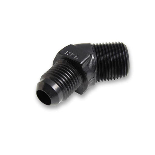 Earls Performance 45 Deg. Aluminum AN to NPT Adapter Elbow AT982306ERL