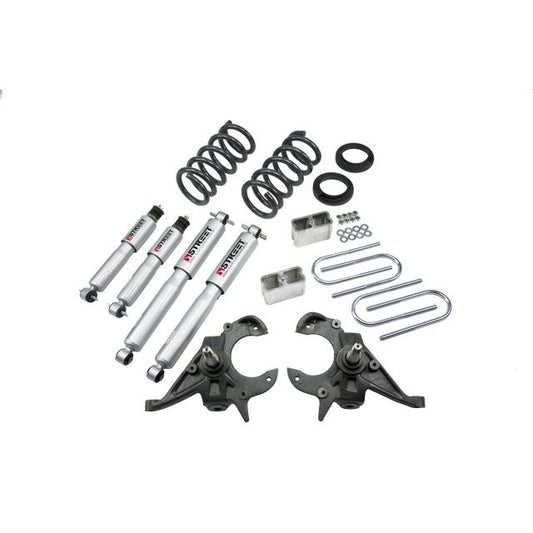 BELLTECH 632SP LOWERING KITS Front And Rear Complete Kit W/ Street Performance Shocks 1995-1997 Chevrolet Blazer/Jimmy 6 cyl. 3 in. F/3 in. R W/ Street Performance Shocks