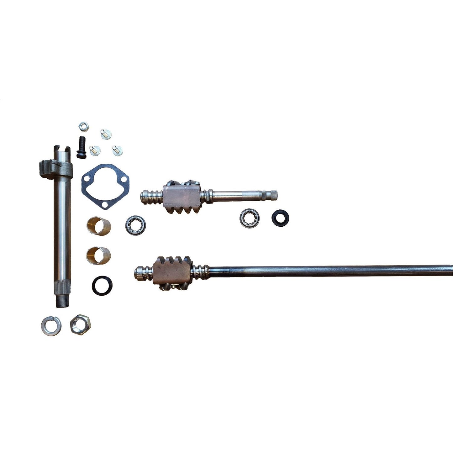 Borgeson - Manual Rebuild Kit - P/N: 921038 - These major rebuild kits include all necessary components to completely rebuild your original Corvette manual steering box. Will require some specialty tools. Instructions included.