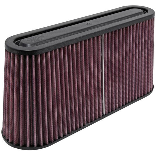 K&N RP-5105 Universal Air Filter - Carbon Fiber Top and Base