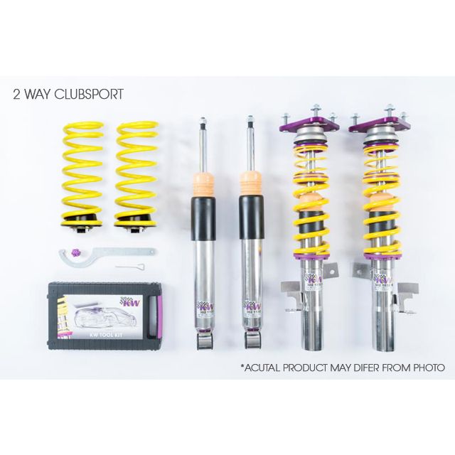 KW Suspensions 352208AK KW V3 Clubsport Kit - BMW 2 Series F22 Coupe 2WD with EDC