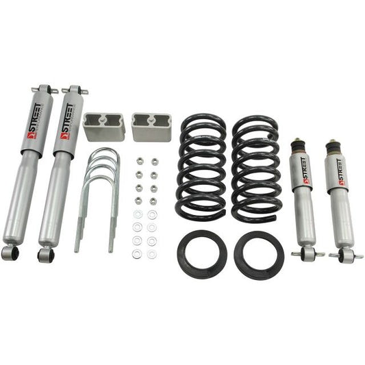 BELLTECH 618SP LOWERING KITS Front And Rear Complete Kit W/ Street Performance Shocks 1982-2004 Chevrolet S10/S15 Pickup 4&6 cyl. (Ext Cab) 2 in. or 3 in. F/3 in. R drop W/ Street Performance Shocks