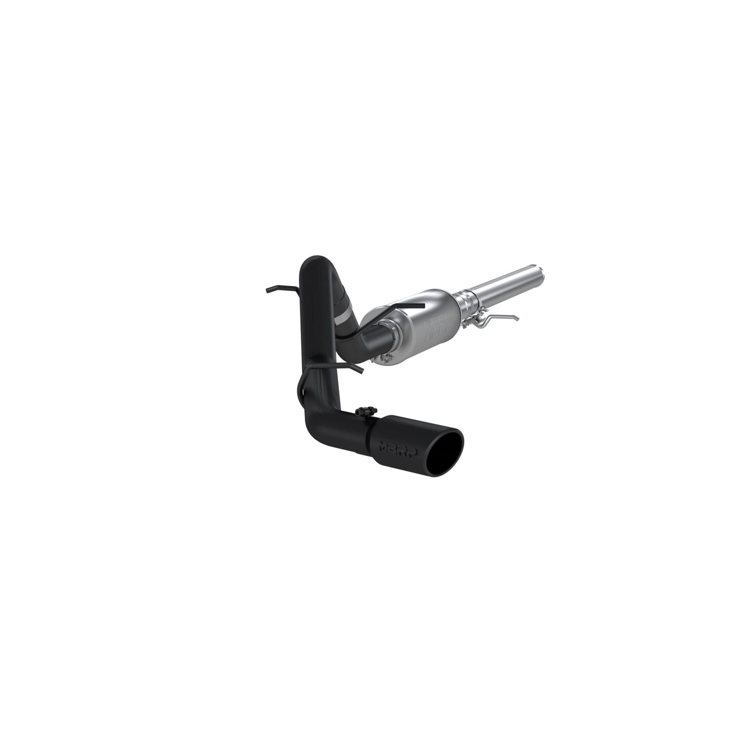 MBRP Exhaust 3in. Cat Back; Single Side Exit; Black Coated S5080BLK