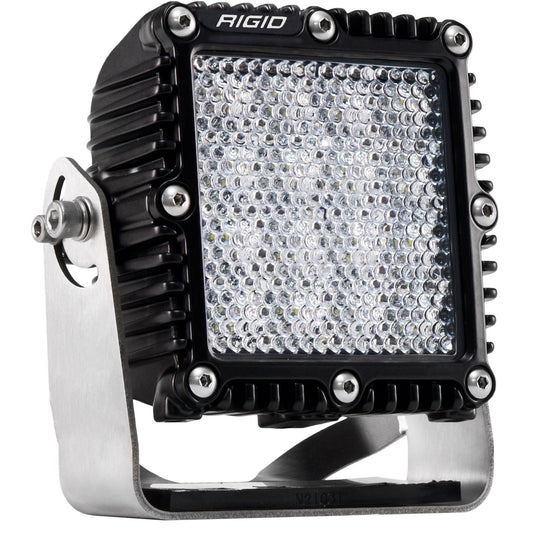RIGID Industries Q-Series PRO LED Light Flood/Diffused Black Housing Single 244513