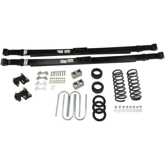 BELLTECH 605 LOWERING KITS Front And Rear Complete Kit W/O Shocks 2004-2012 Chevrolet Colorado/Canyon (Std Cab) Z85 suspension 3 in. or 4 in. F/5 in. R drop W/O Shocks