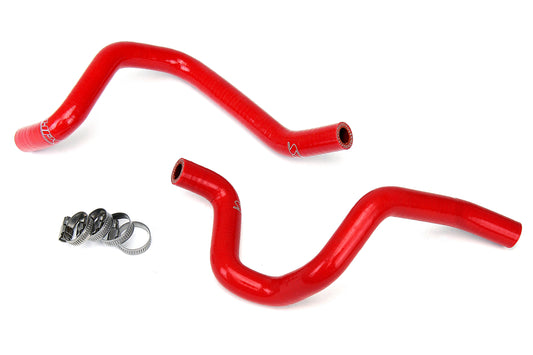 HPS Performance 3-ply Reinforced Silicone Replace OEM Rubber Heater Coolant Hoses 57-1804-RED