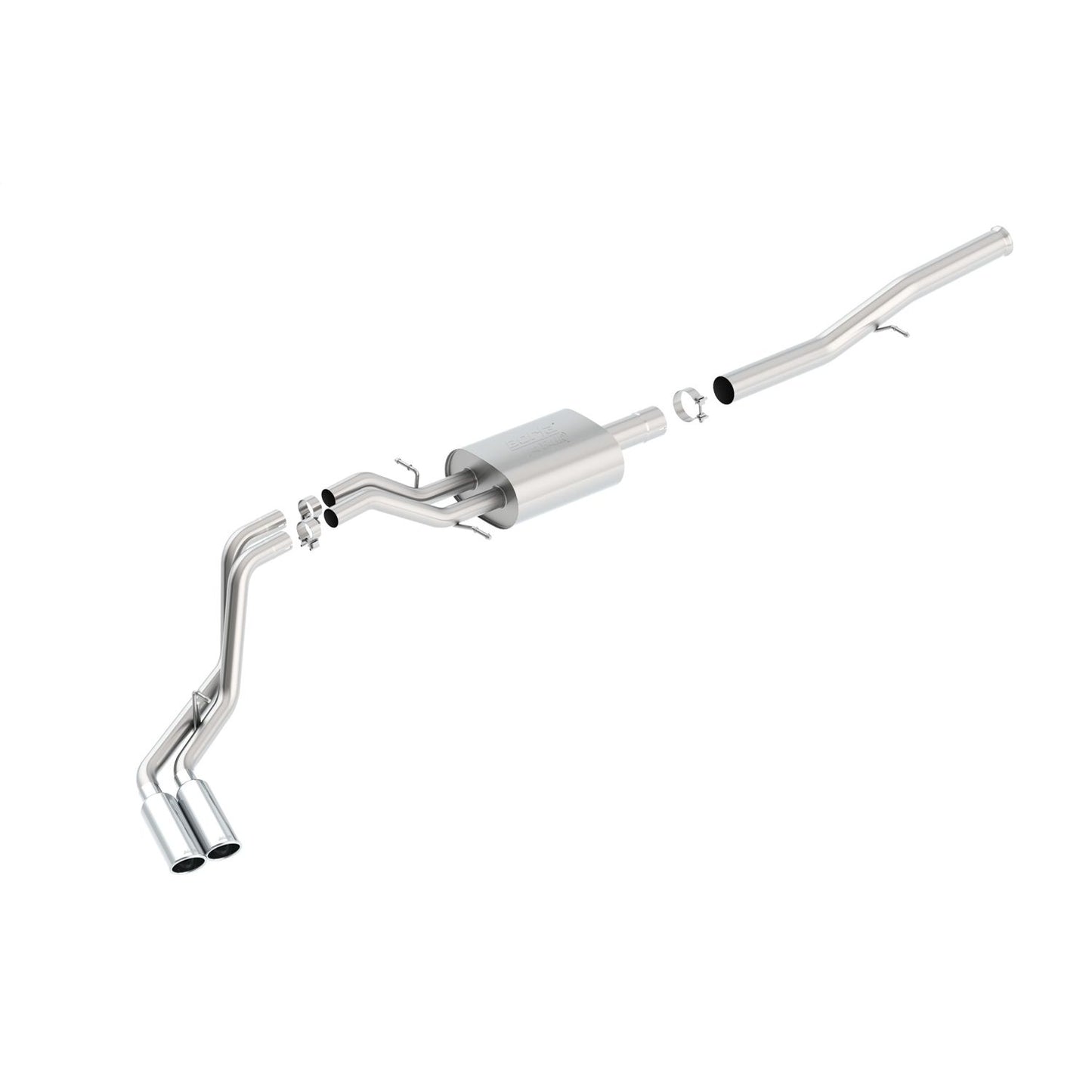 Borla 2014-2018 Chevrolet Silverado 1500/ GMC Sierra 1500 Cat-Back Exhaust System ATAK 140577
