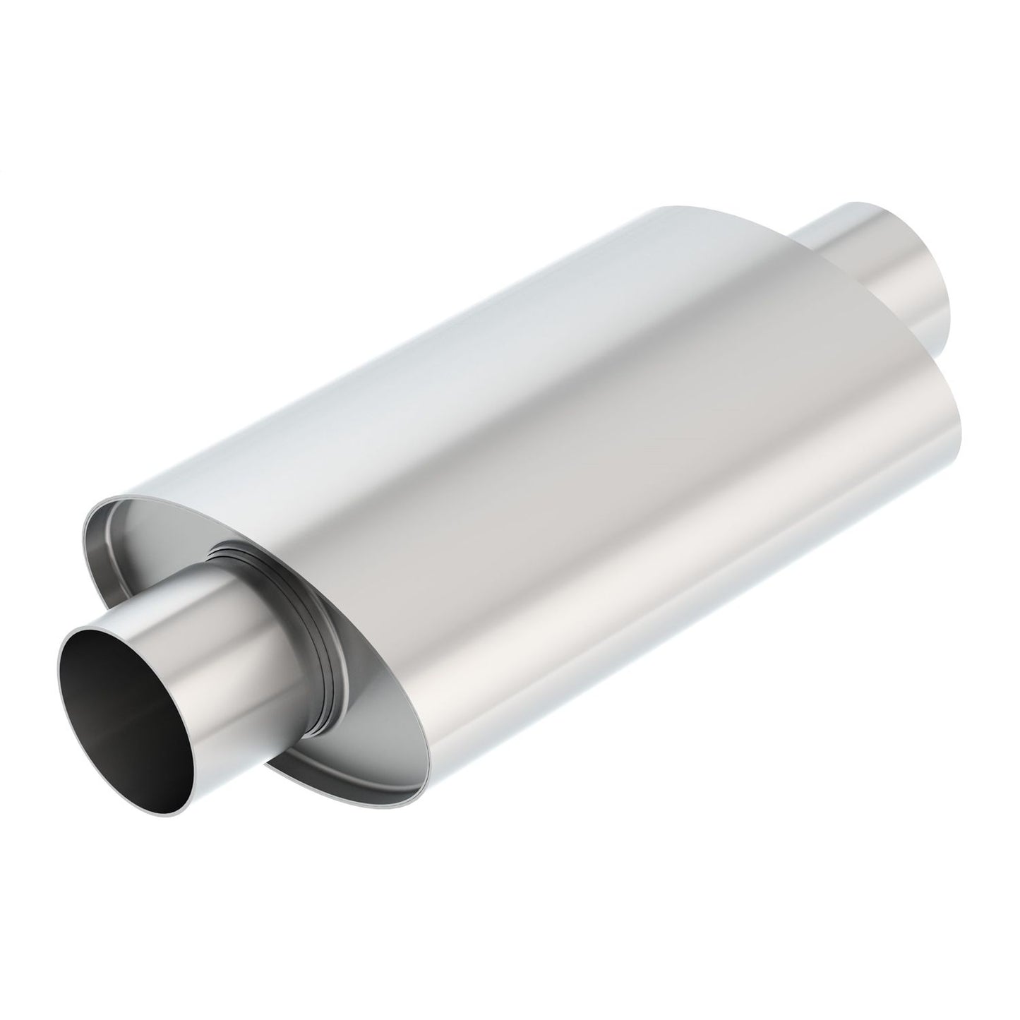 Borla XR-1 Multi-Core Racing Muffler 3in Center Inlet/ 3in Center Outlet 4.25in x 7.88in Oval x 12in Long Body Rotary Engine Equipped Vehicles 400372