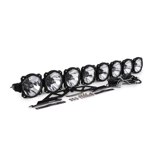 KC HiLiTES Bracket Set - Light Bar - Overhead Mount - Pair - for 05-22 Toyota Tacoma Reg Ext Cab 7380