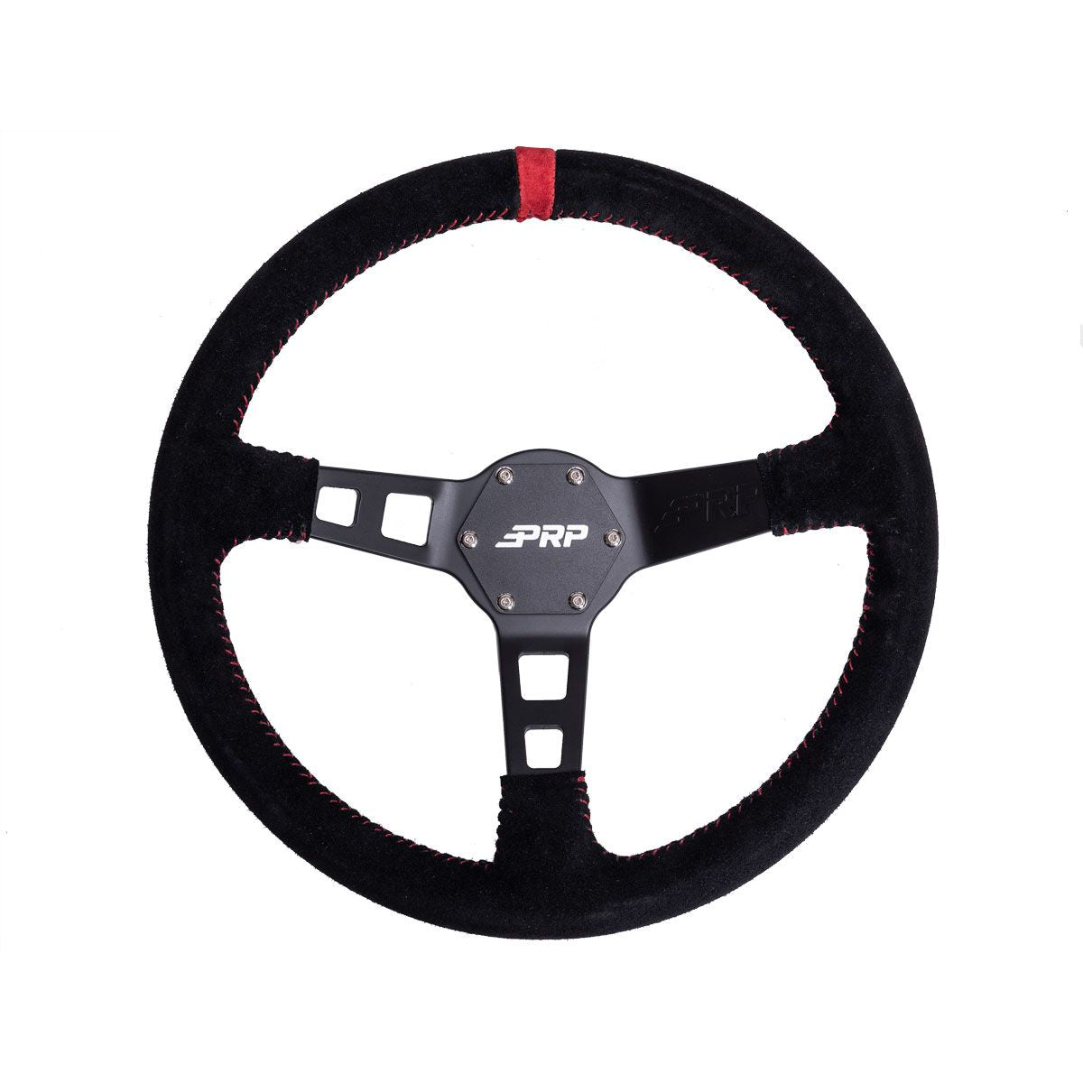 PRP-G123-Deep Dish Suede Steering Wheel