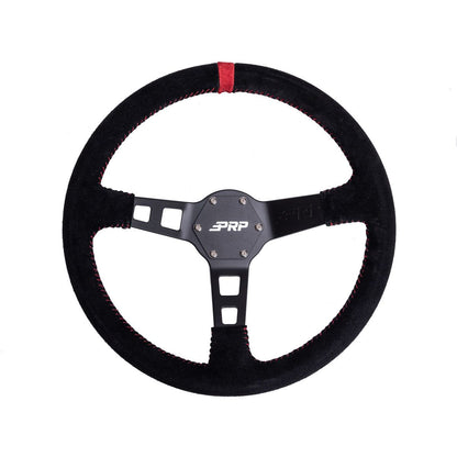 PRP-G123-Deep Dish Suede Steering Wheel